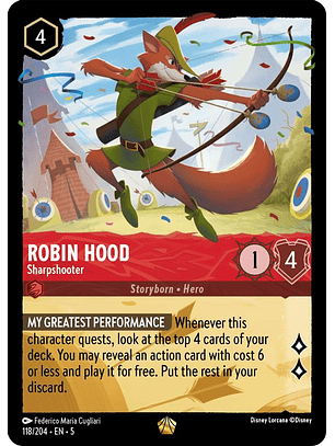 118/204 L Robin Hood - Sharpshooter