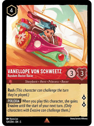 124/204 R Vanellope von Schweetz - Random Roster Racer