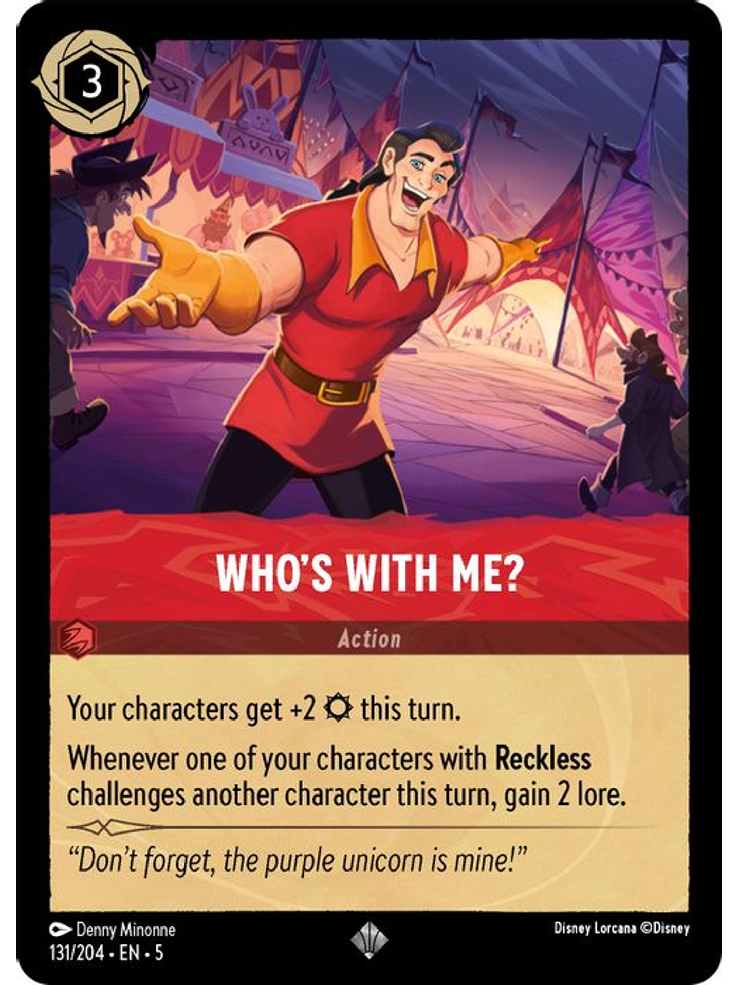 131/204 SR Who's With Me? 1