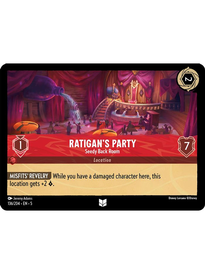 136/204 U Ratigan's Party - Seedy Back Room 1
