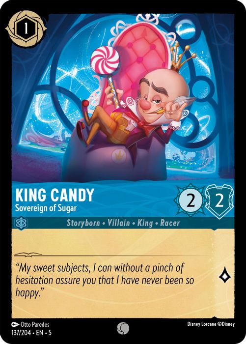 137/204 C King Candy - Sovereign of Sugar