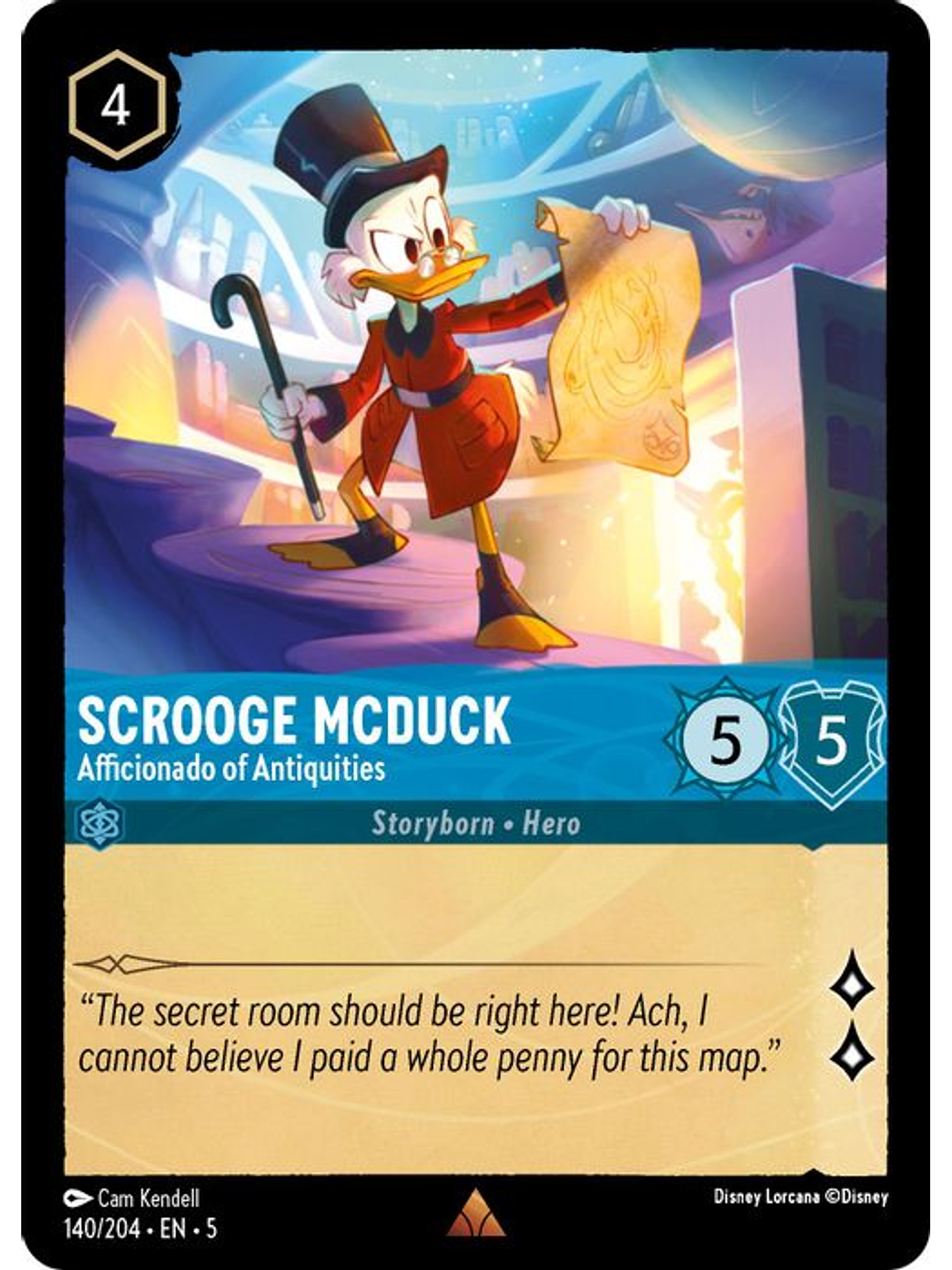 140/204 R Scrooge McDuck - Afficionado of Antiquities 1