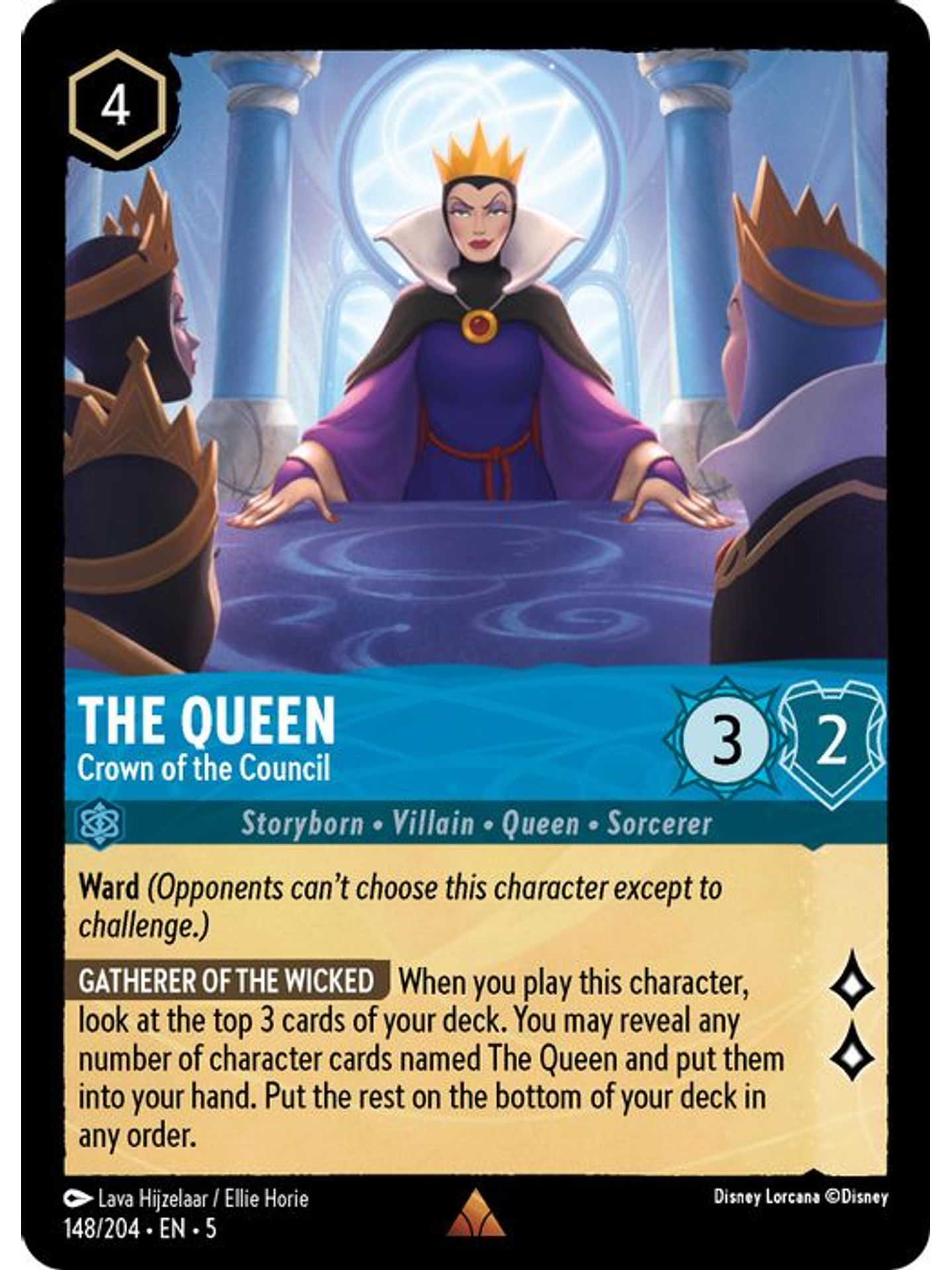 148/204 R The Queen - Crown of the Council 1