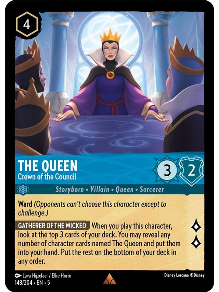 148/204 R The Queen - Crown of the Council 1