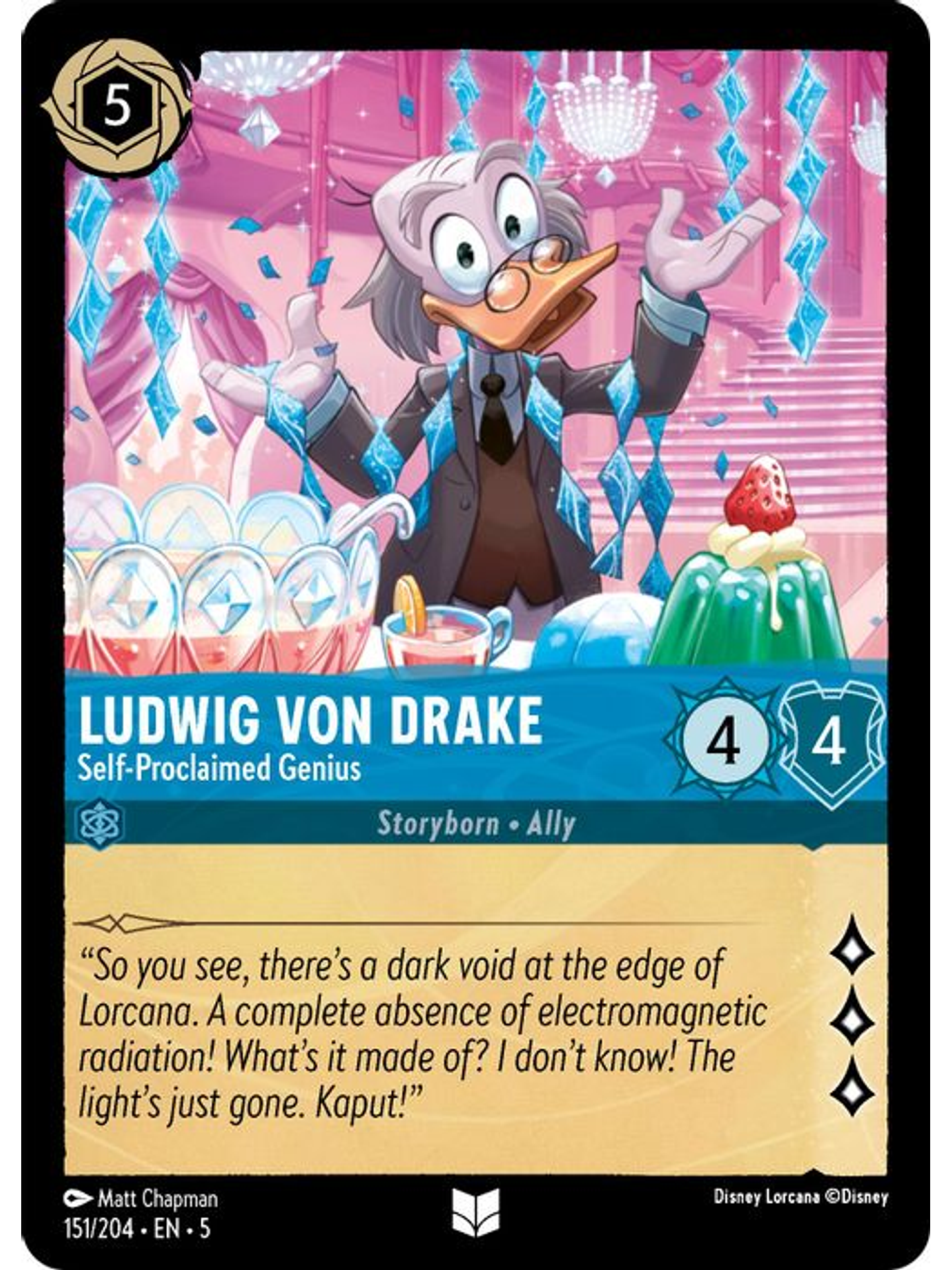 151/204 U Ludwig Von Drake - Self-Proclaimed Genius 1