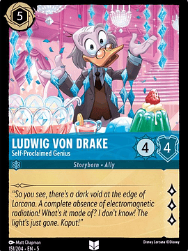 151/204 U Ludwig Von Drake - Self-Proclaimed Genius