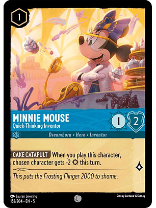 152/204 C Minnie Mouse - Quick-Thinking Inventor