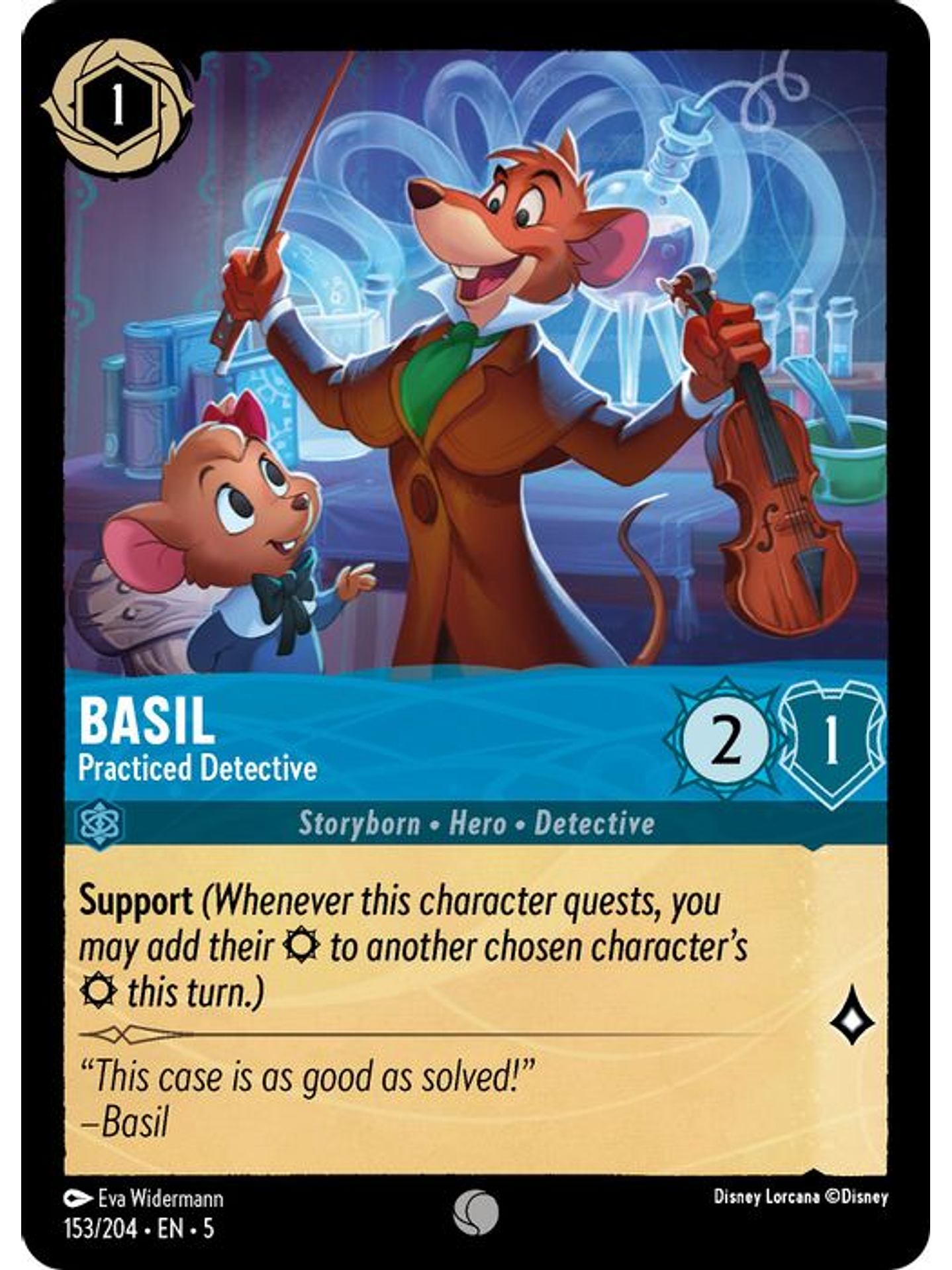 153/204 C Basil - Practiced Detective 1