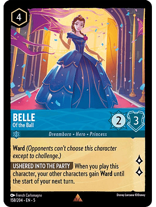 158/204 R Belle - Of the Ball