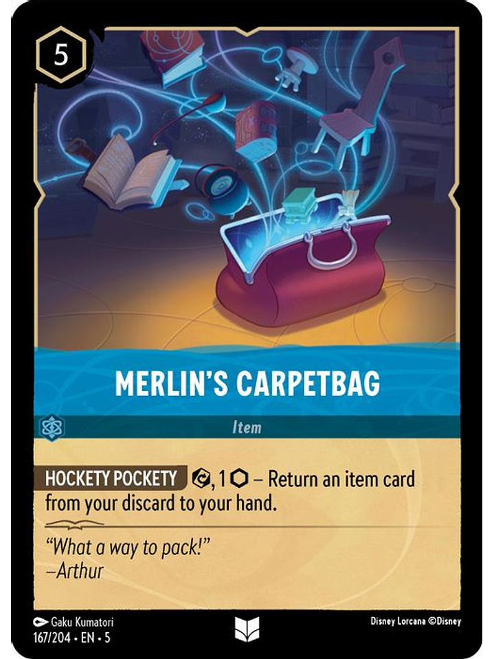 167/204 U Merlin's Carpetbag 1