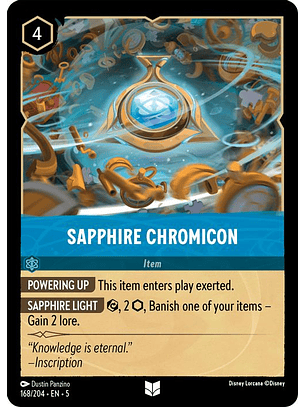 168/204 U Sapphire Chromicon