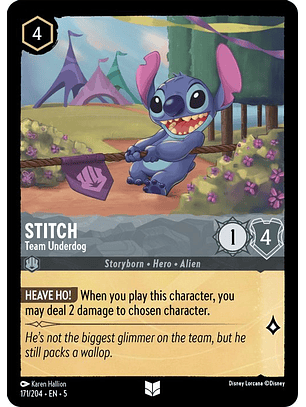 171/204 U Stitch - Team Underdog