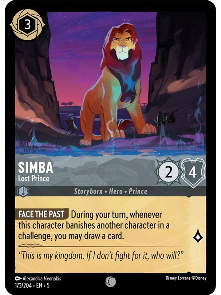 173/204 C Simba - Lost Prince 1