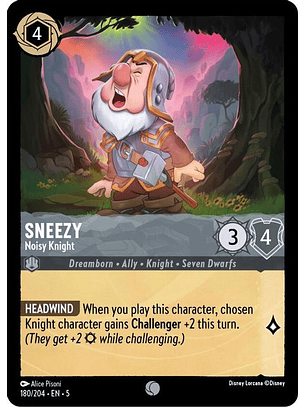 180/204 C Sneezy - Noisy Knight