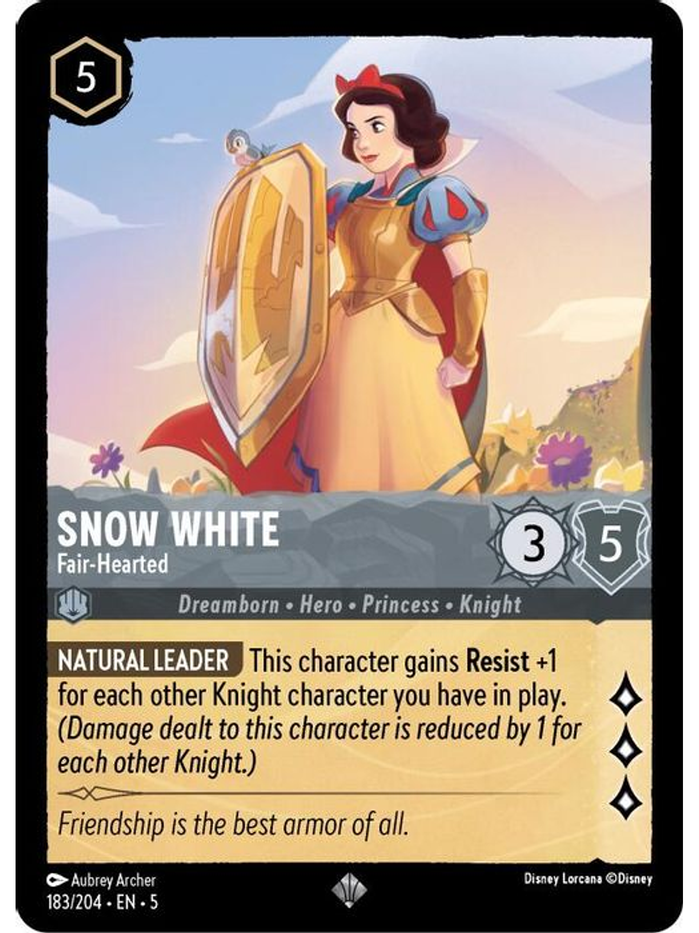 183/204 SR Snow White - Fair-Hearted 1