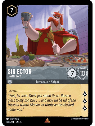188/204 R Sir Ector - Castle Lord