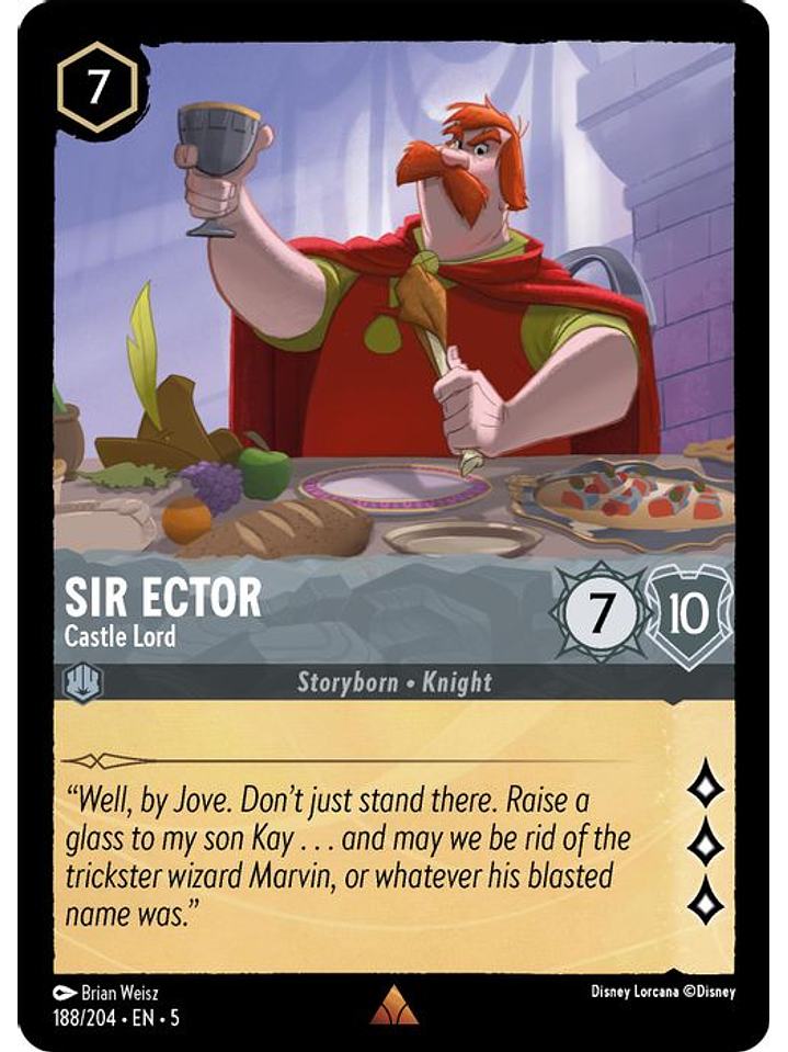 188/204 R Sir Ector - Castle Lord 1