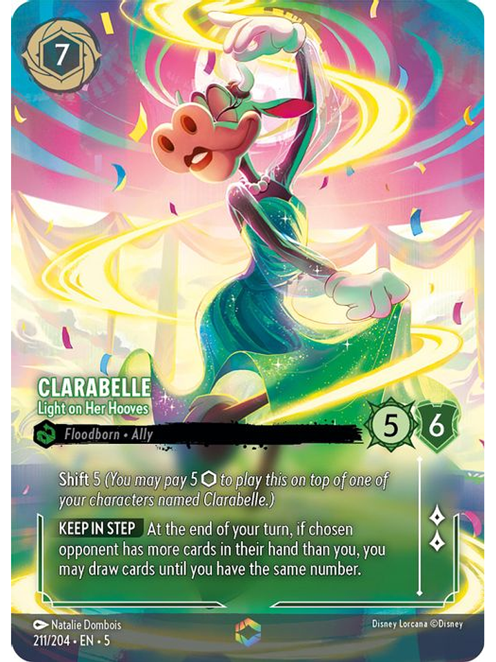 211/204 (Alternate Art) Clarabelle - Light on Her Hooves 1