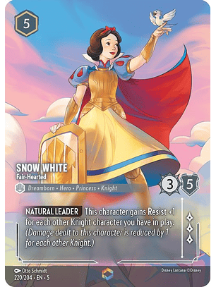 220/204 (Alternate Art) Snow White - Fair-Hearted