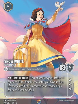 220/204 (Alternate Art) Snow White - Fair-Hearted