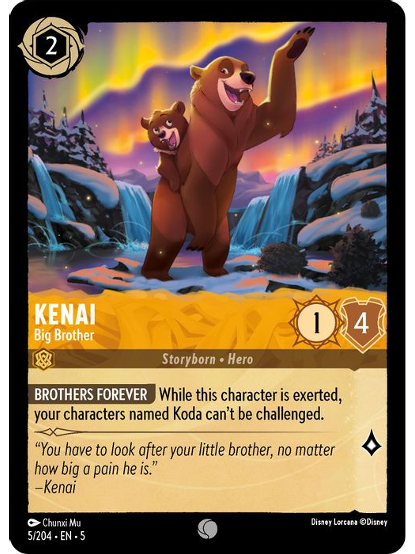 005/204 C Kenai - Big Brother (FOIL) 1