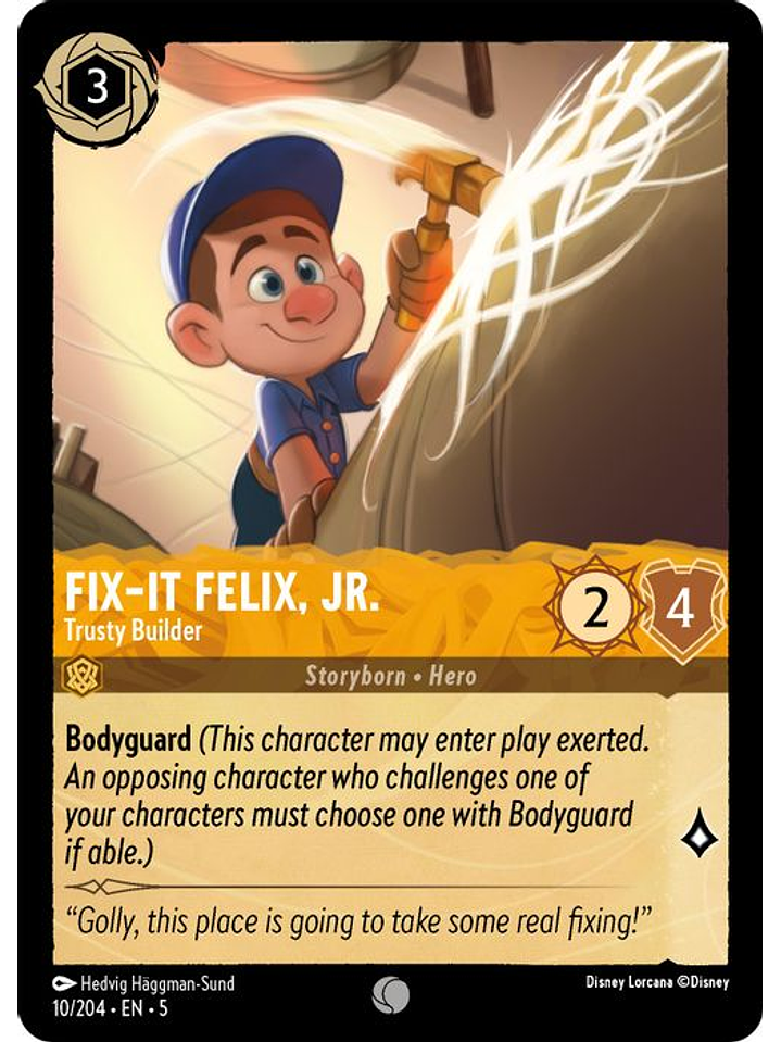 010/204 C Fix-It Felix, Jr. - Trusty Builder (FOIL) 1