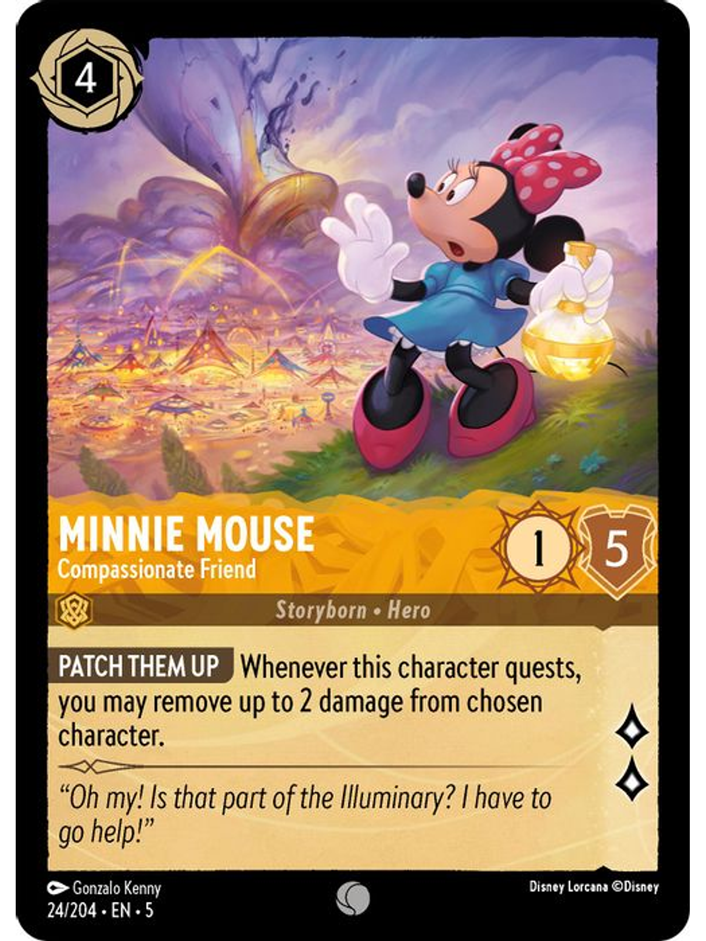 024/204 C Minnie Mouse - Compassionate Friend (FOIL) 1