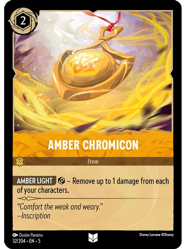 032/204 U Amber Chromicon (FOIL) 1