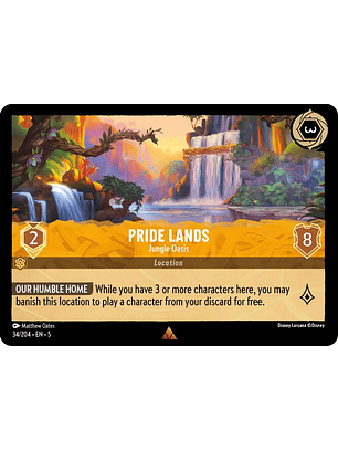 034/204 R Pride Lands - Jungle Oasis (FOIL)