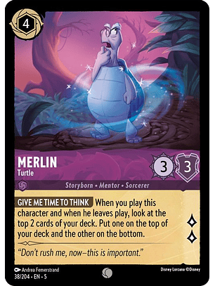 038/204 C Merlin - Turtle (FOIL)