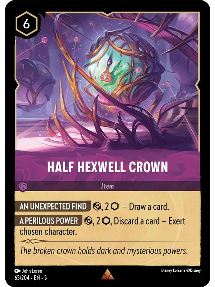 065/204 R Half Hexwell Crown (FOIL) 1