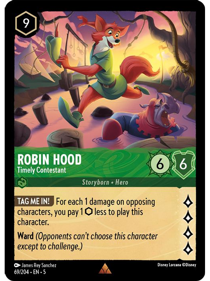 069/204 R Robin Hood - Timely Contestant (FOIL) 1