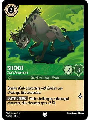 070/204 U Shenzi - Scar's Accomplice (FOIL)