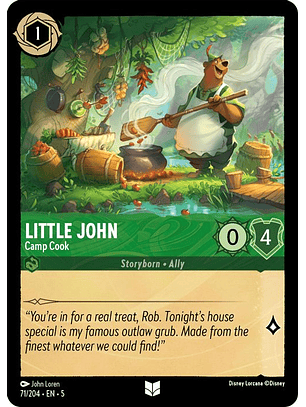 071/204 U Little John - Camp Cook (FOIL)