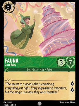 078/204 C Fauna - Good Fairy (FOIL)