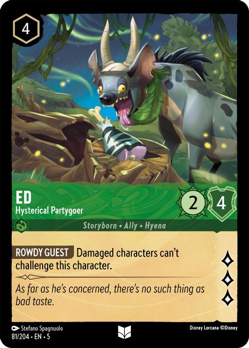 081/204 U Ed - Hysterical Partygoer (FOIL)