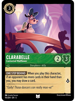 090/204 U Clarabelle - Contented Wallflower (FOIL)