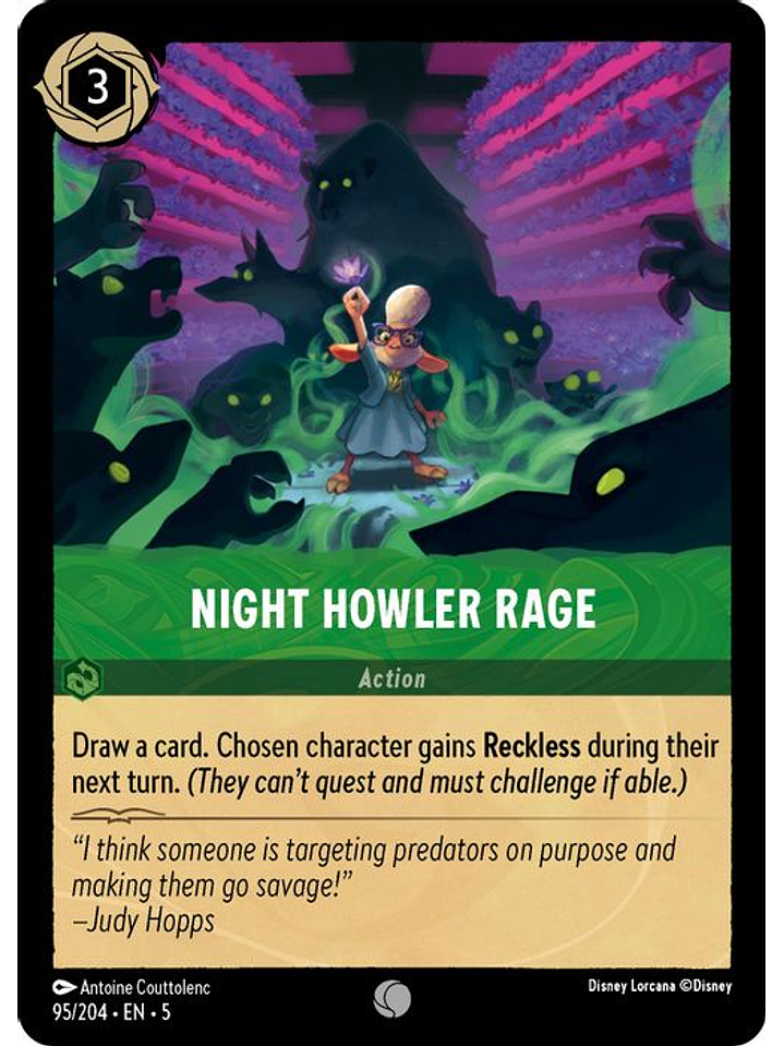 095/204 C Night Howler Rage (FOIL) 1