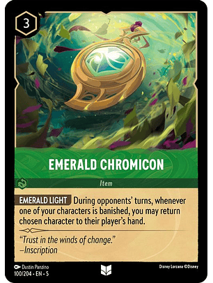 100/204 U Emerald Chromicon (FOIL)