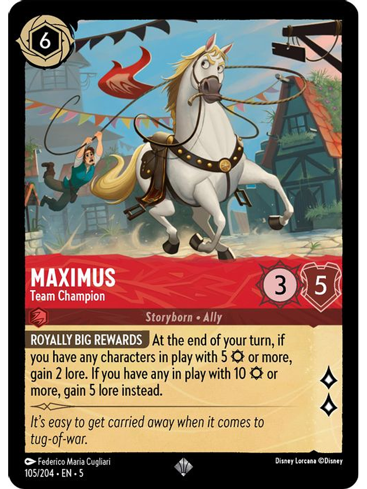 105/204 SR Maximus - Team Champion (FOIL) 1