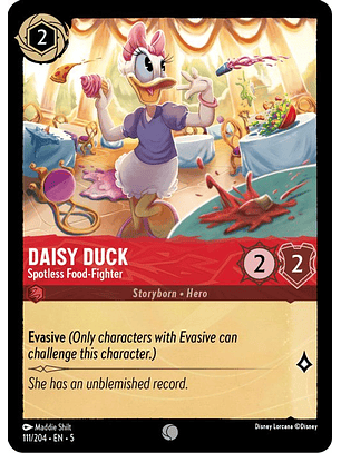 111/204 C Daisy Duck - Spotless Food-Fighter (FOIL)