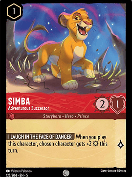 125/204 C Simba - Adventurous Successor (FOIL)