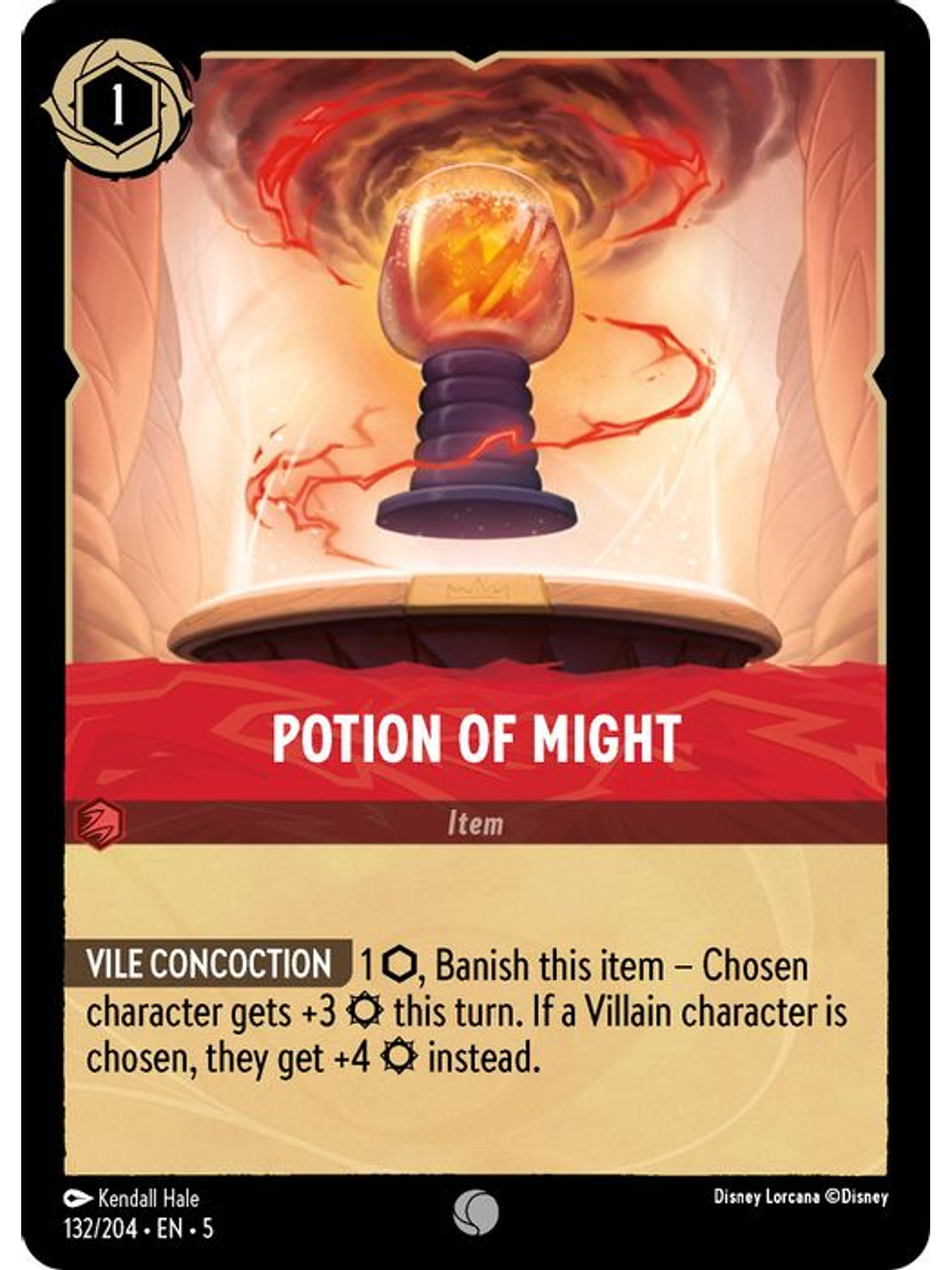 132/204 C Potion of Might (FOIL) 1