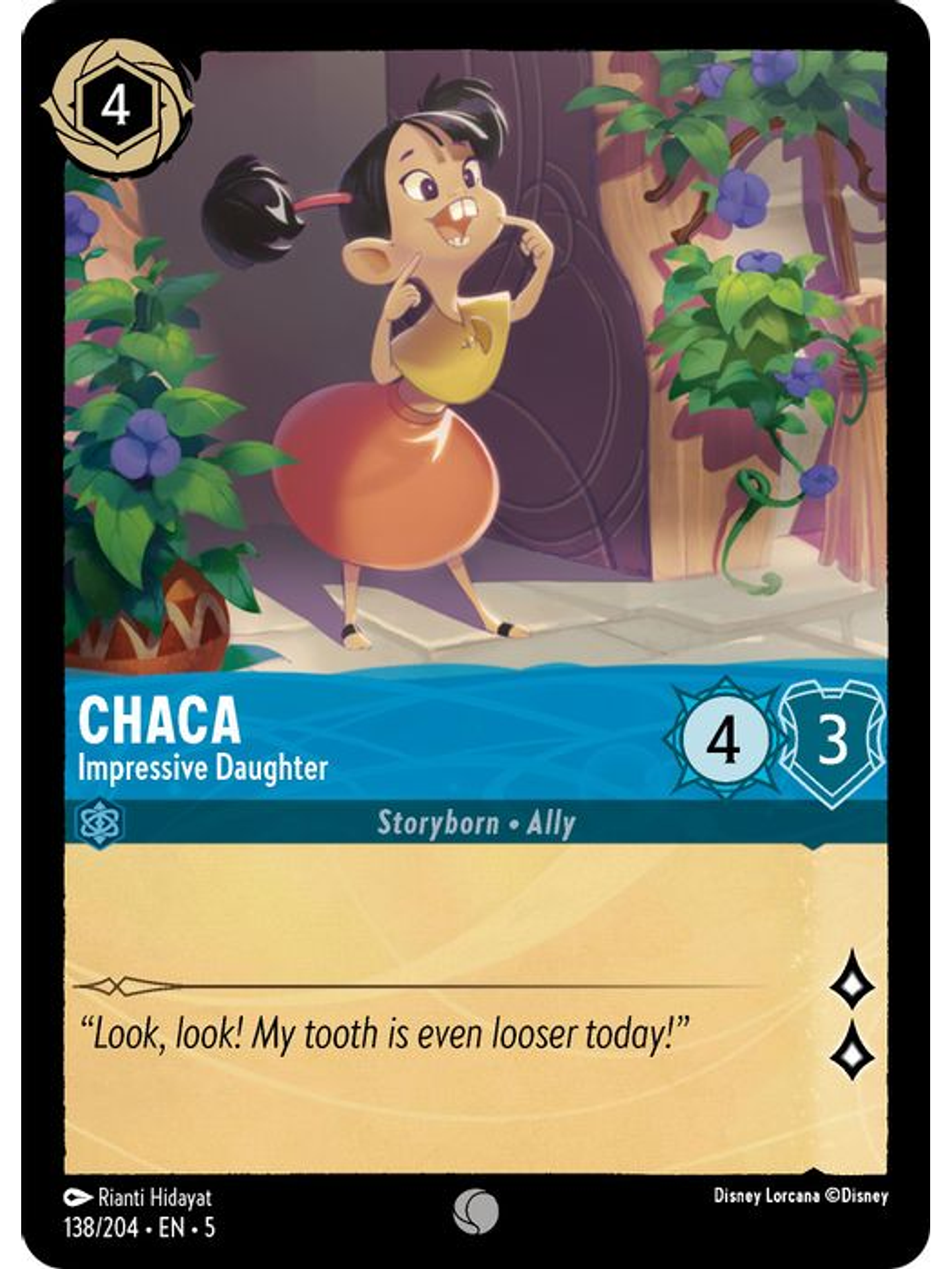 138/204 C Chaca - Impresive Daughter (FOIL) 1