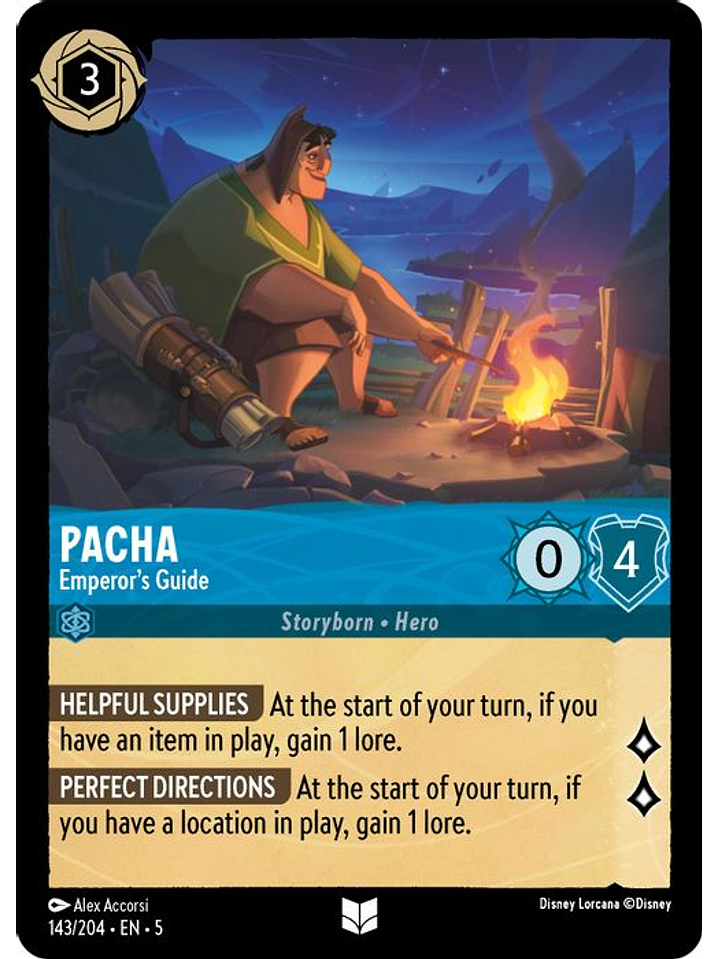 143/204 U Pacha - Emperor's Guide (FOIL) 1