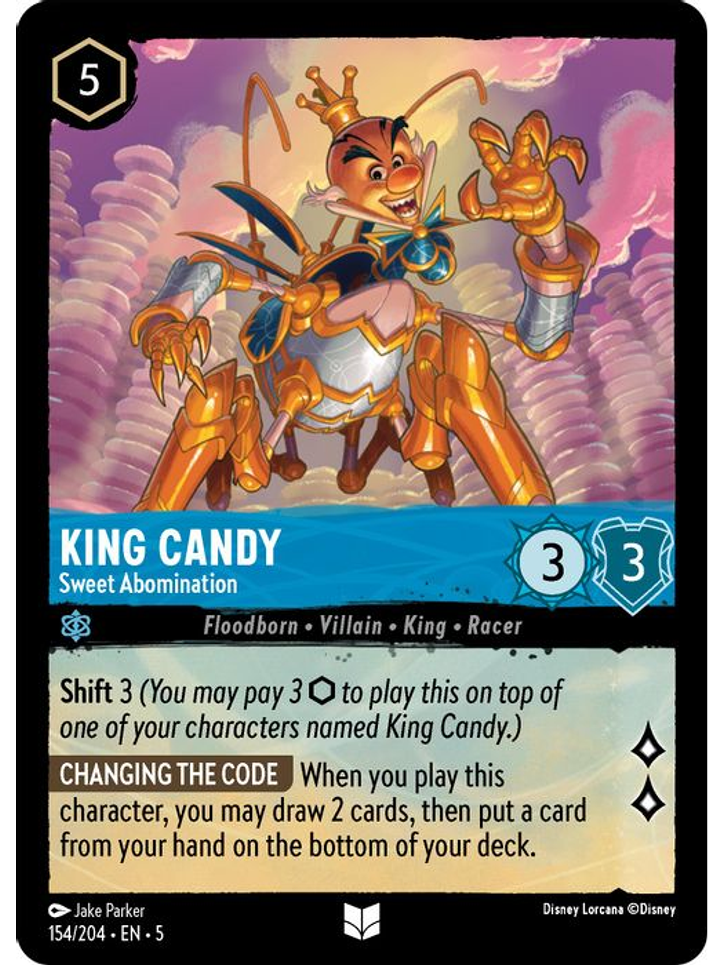 154/204 U King Candy - Sweet Abomination (FOIL) 1