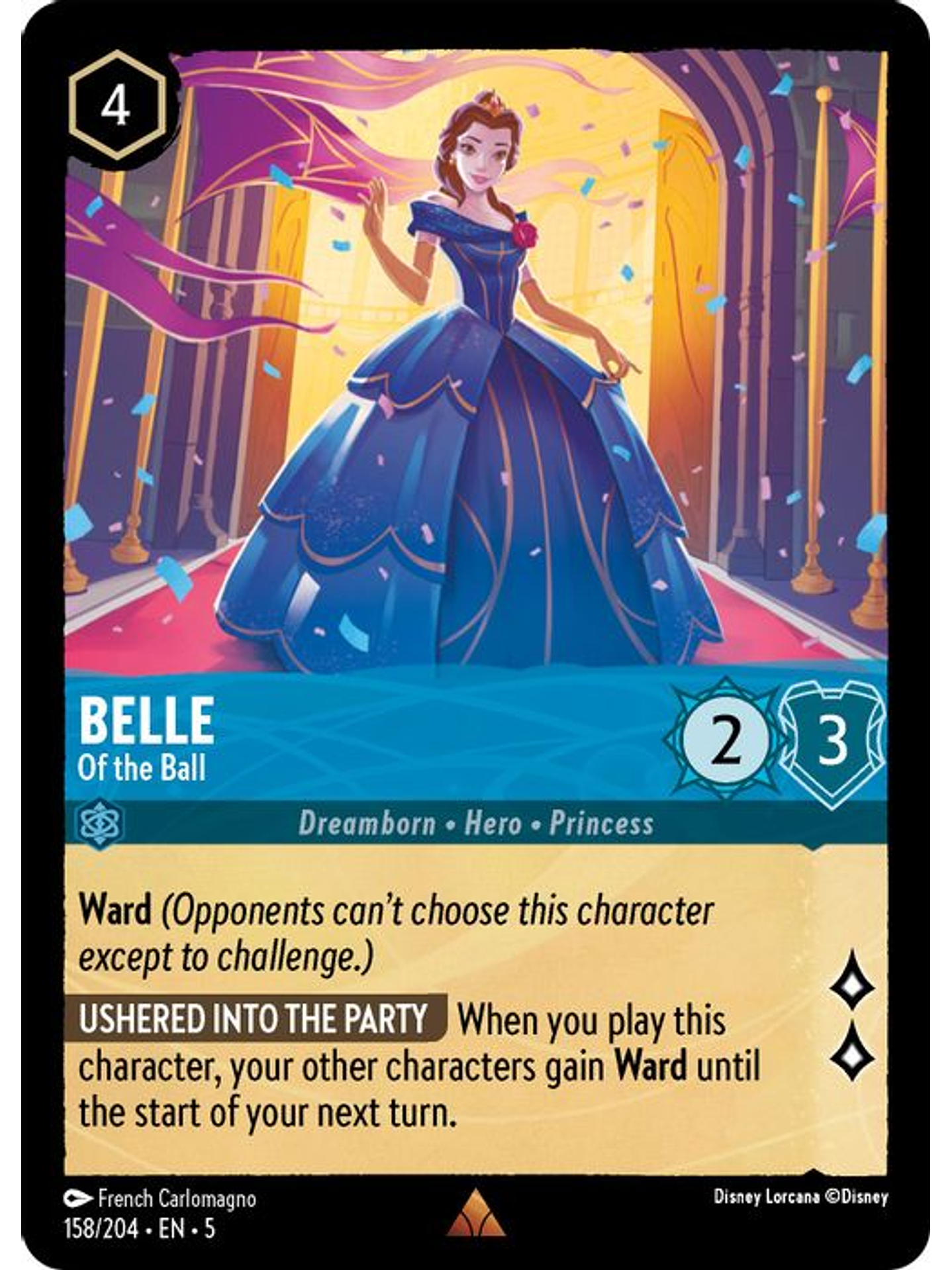 158/204 R Belle - Of the Ball (FOIL) 1
