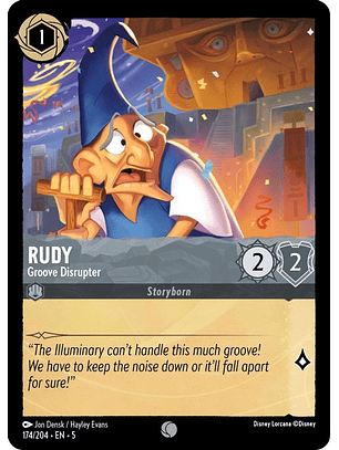 174/204 C Rudy - Groove Disrupter (FOIL)