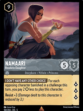 182/204 R Namaari - Resolute Daughter (FOIL)