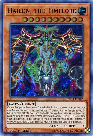 Hailon, the Timelord - BLRR-EN022 - Ultra Rare 1st Edition